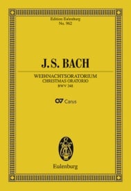 Bach: Christmas Oratorio BWV 248 (Study Score) published by Eulenburg